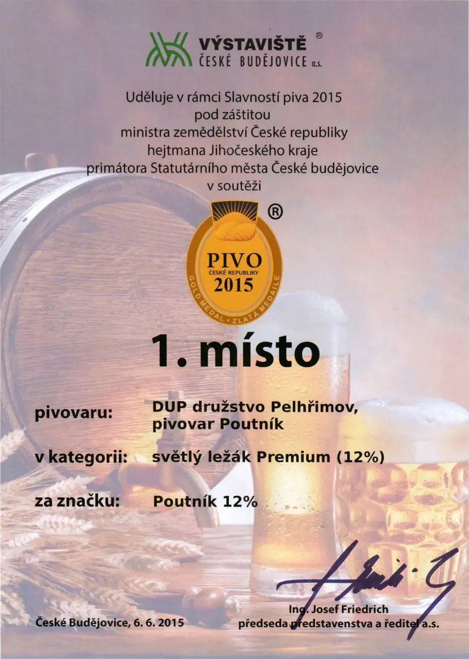 Light lager 2015
